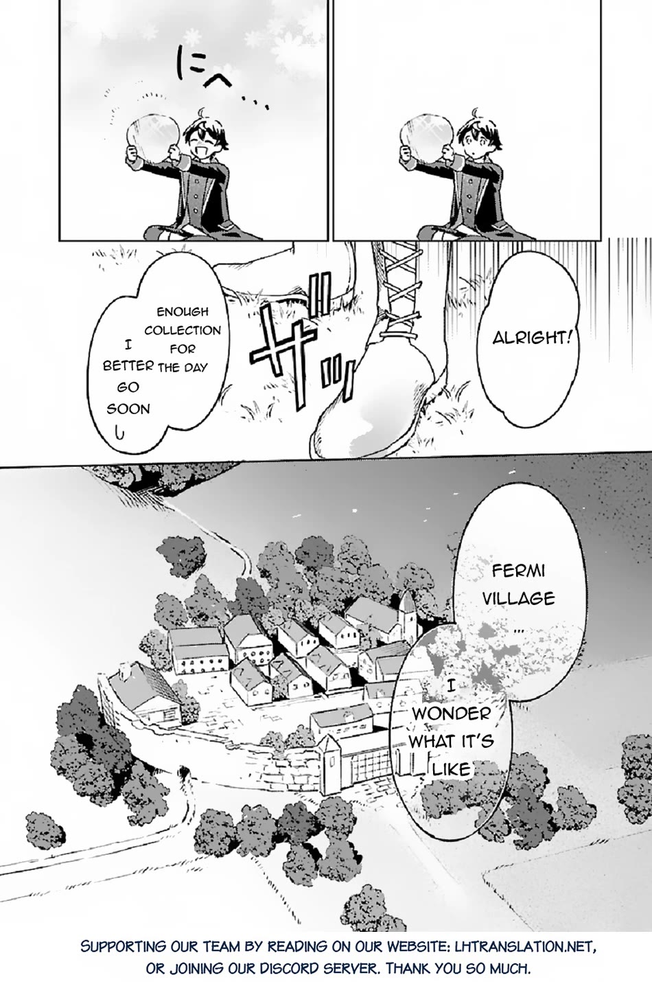 Living a Carefree Life Collecting Raw Materials in Another World chapter 3 page 13