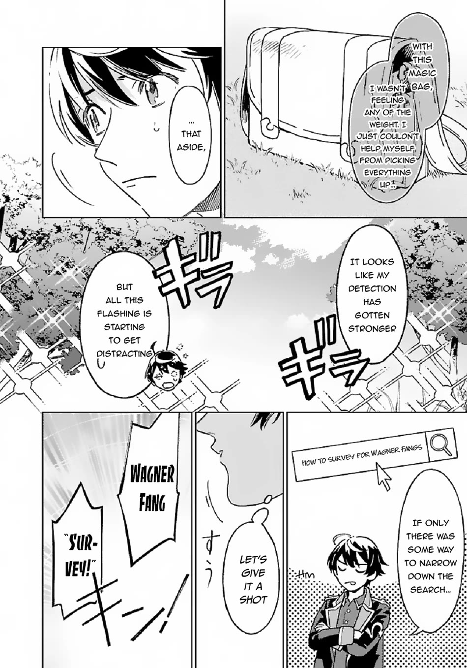 Living a Carefree Life Collecting Raw Materials in Another World chapter 3 page 3