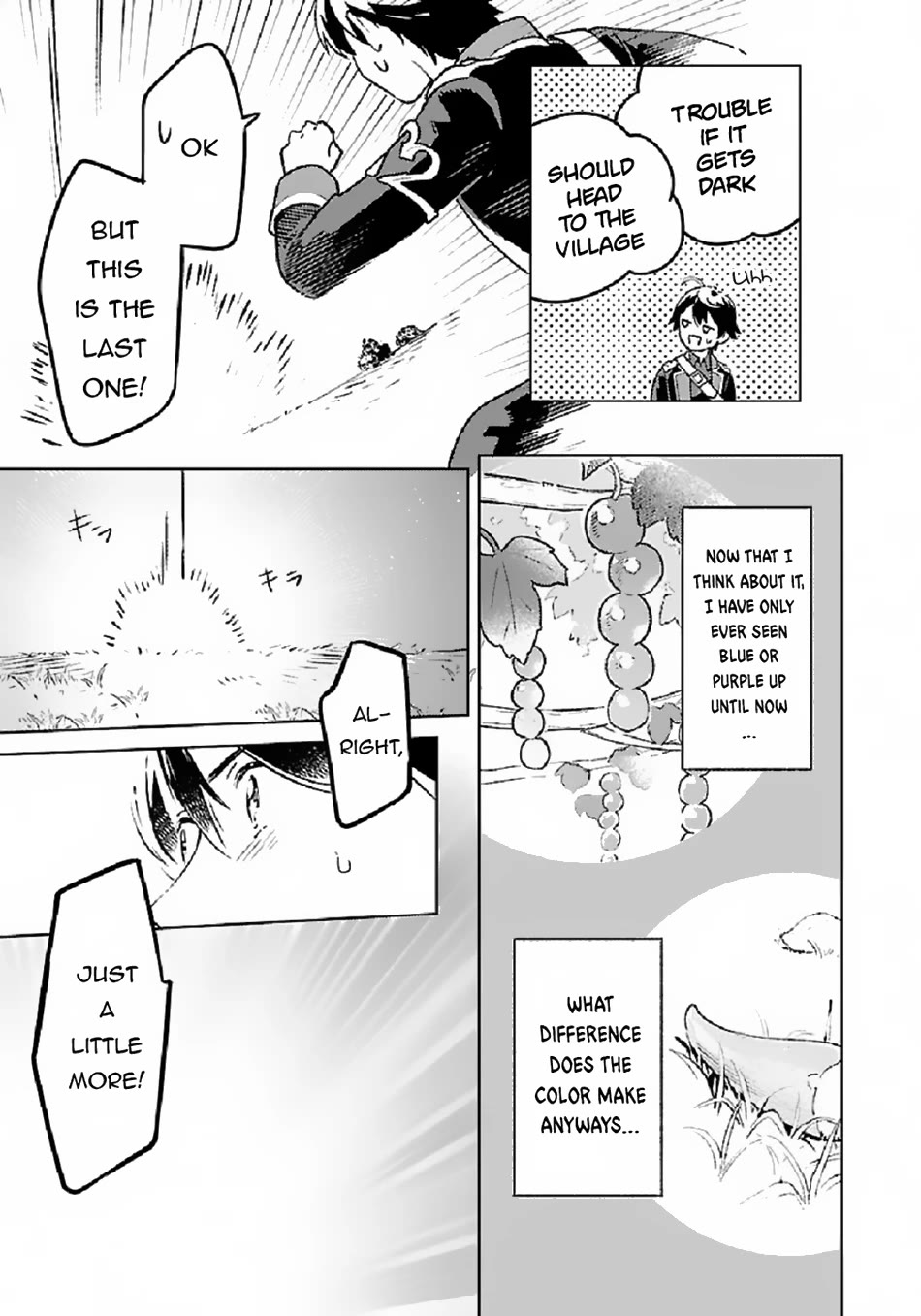 Living a Carefree Life Collecting Raw Materials in Another World chapter 3 page 8