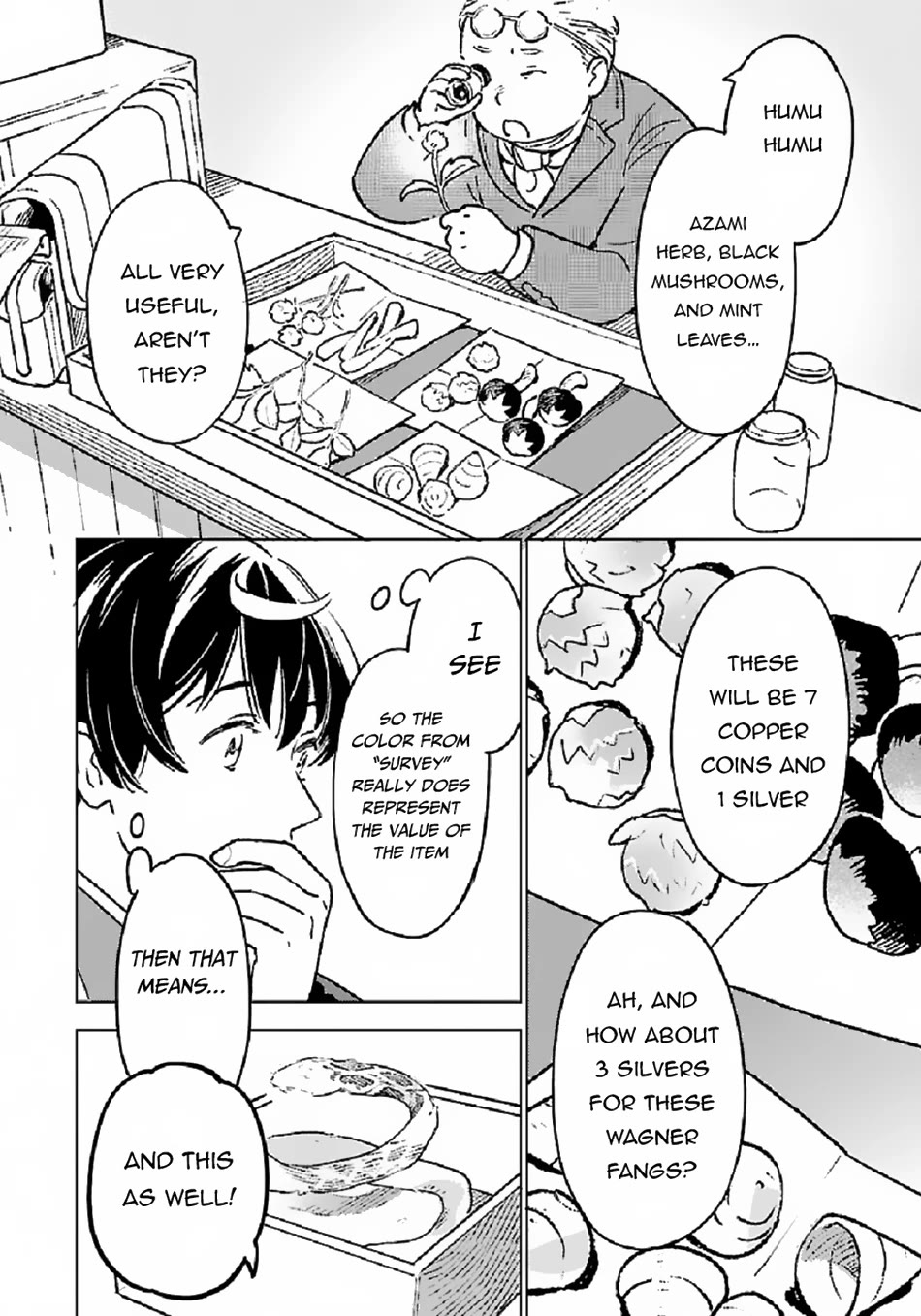 Living a Carefree Life Collecting Raw Materials in Another World chapter 5 page 12