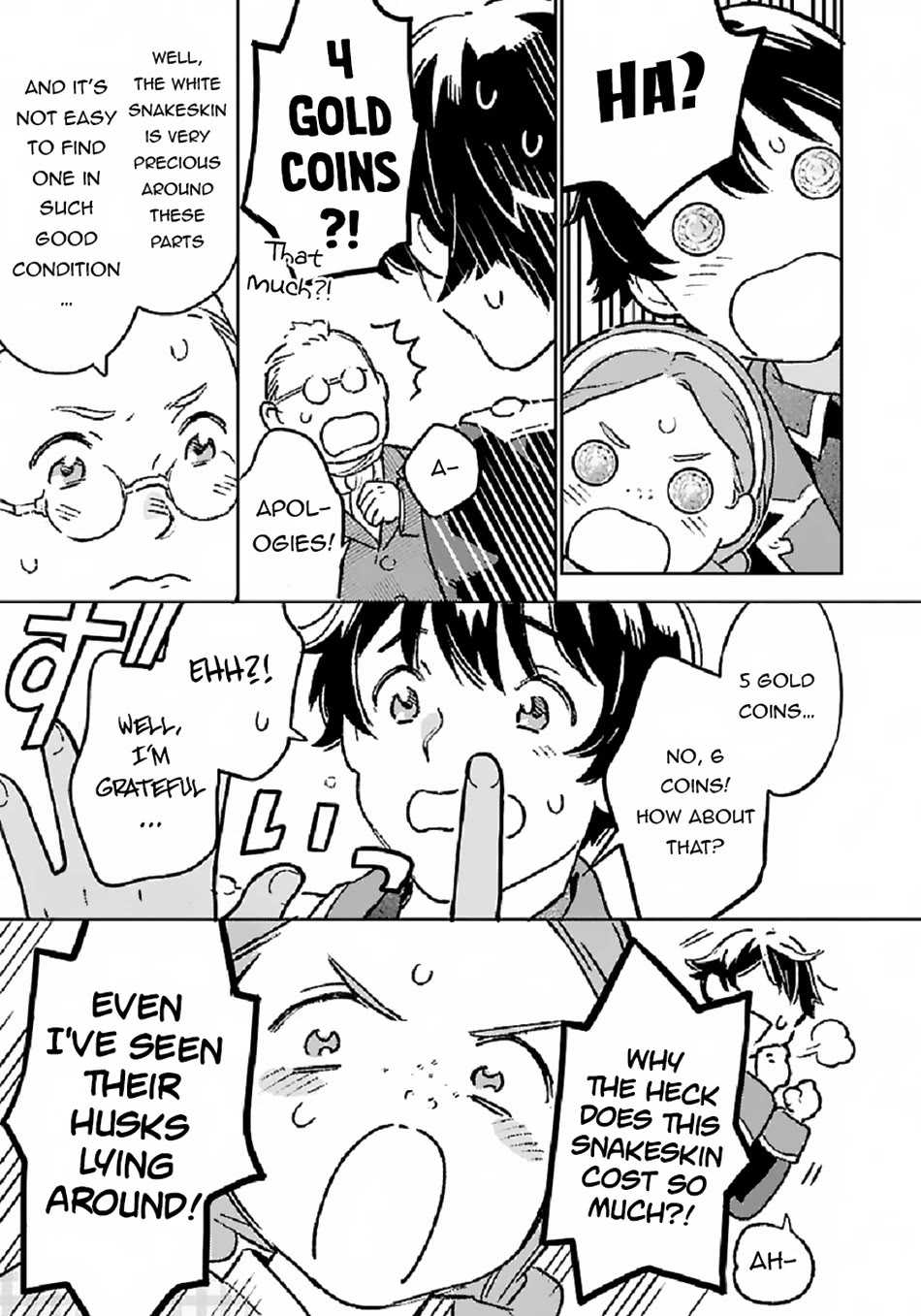 Living a Carefree Life Collecting Raw Materials in Another World chapter 5 page 14