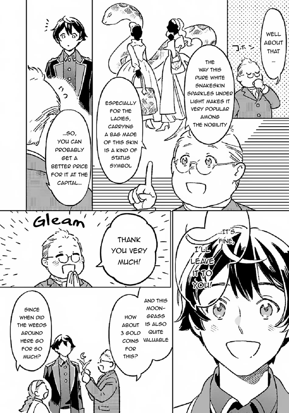 Living a Carefree Life Collecting Raw Materials in Another World chapter 5 page 15