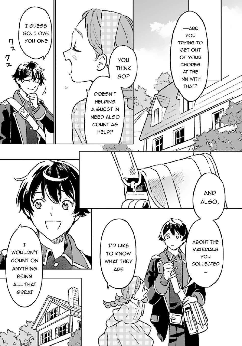 Living a Carefree Life Collecting Raw Materials in Another World chapter 5 page 4