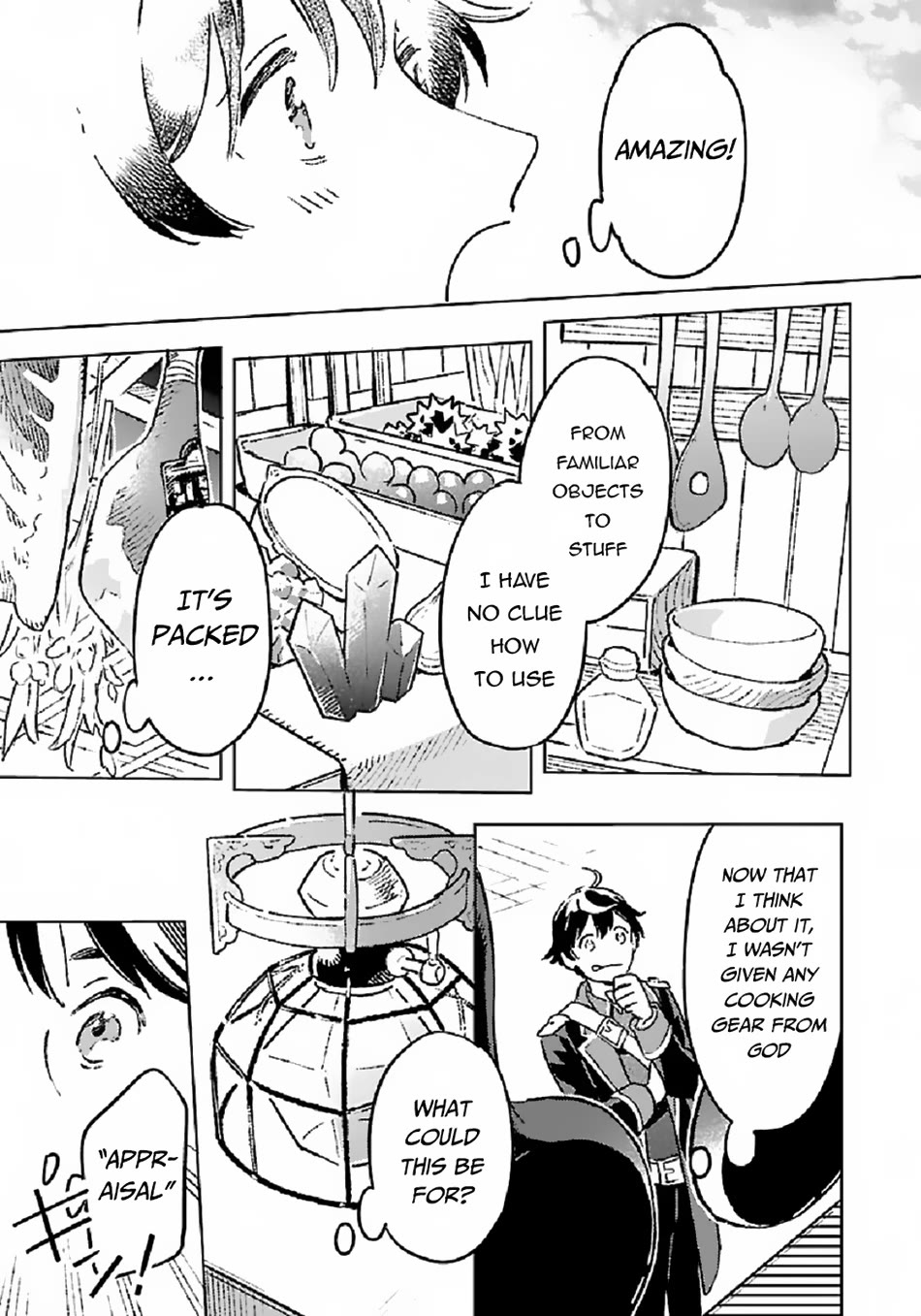 Living a Carefree Life Collecting Raw Materials in Another World chapter 5 page 6