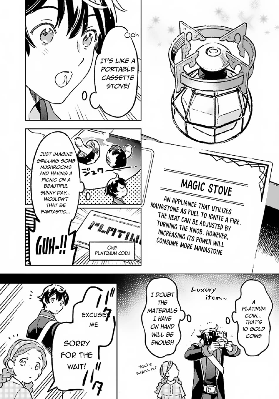 Living a Carefree Life Collecting Raw Materials in Another World chapter 5 page 7