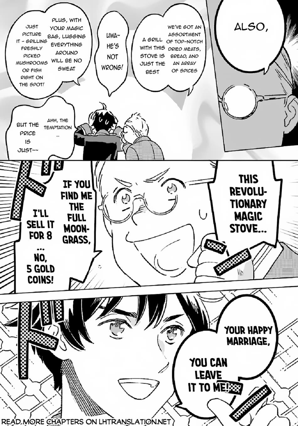 Living a Carefree Life Collecting Raw Materials in Another World chapter 6 page 6