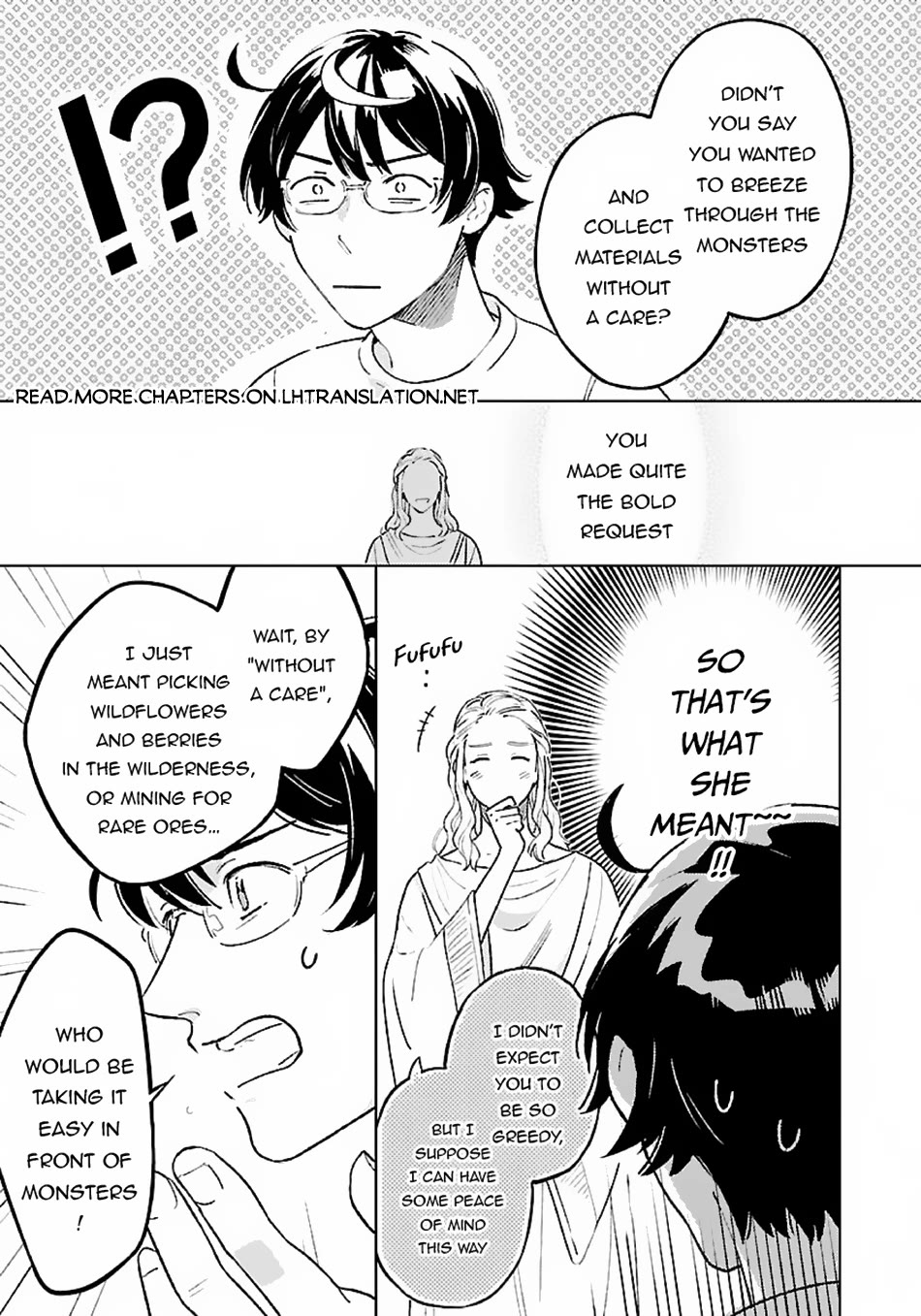 Living a Carefree Life Collecting Raw Materials in Another World chapter 7 page 6