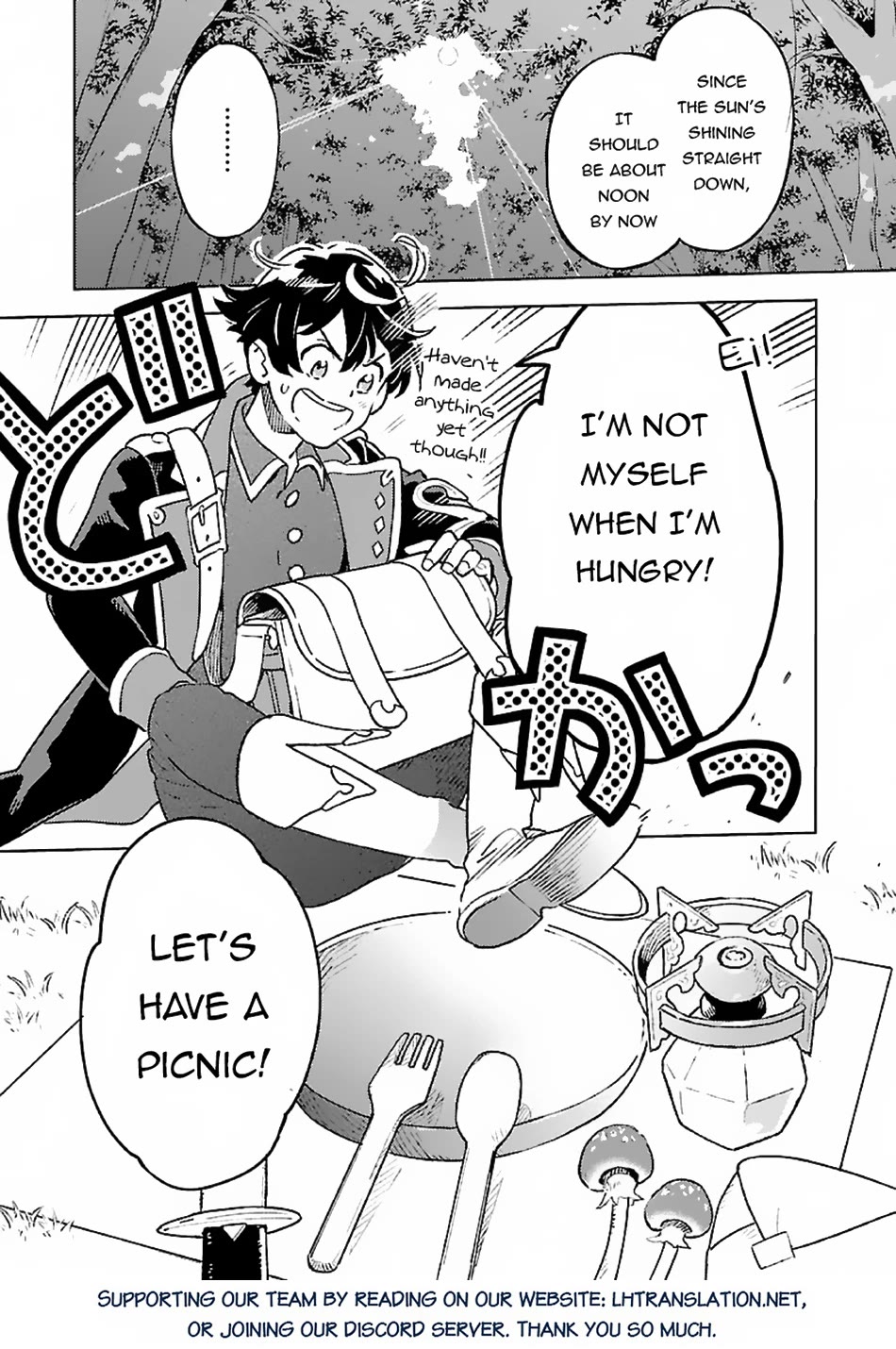 Living a Carefree Life Collecting Raw Materials in Another World chapter 8 page 14