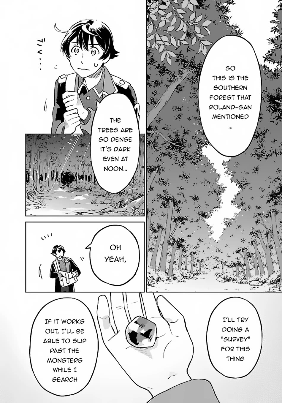 Living a Carefree Life Collecting Raw Materials in Another World chapter 8 page 9