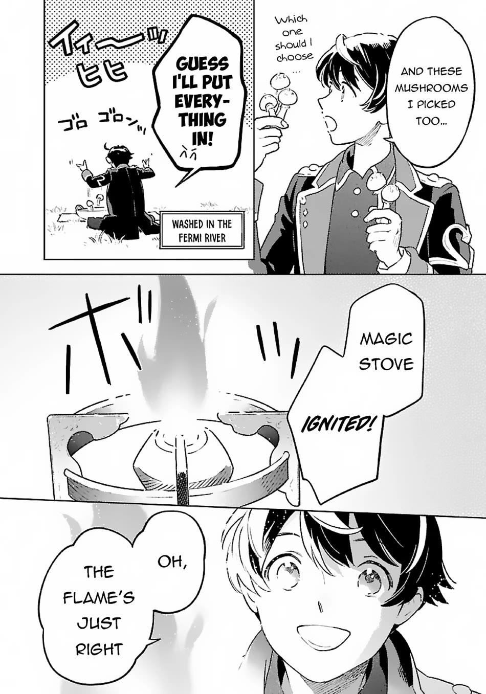 Living a Carefree Life Collecting Raw Materials in Another World chapter 9 page 3