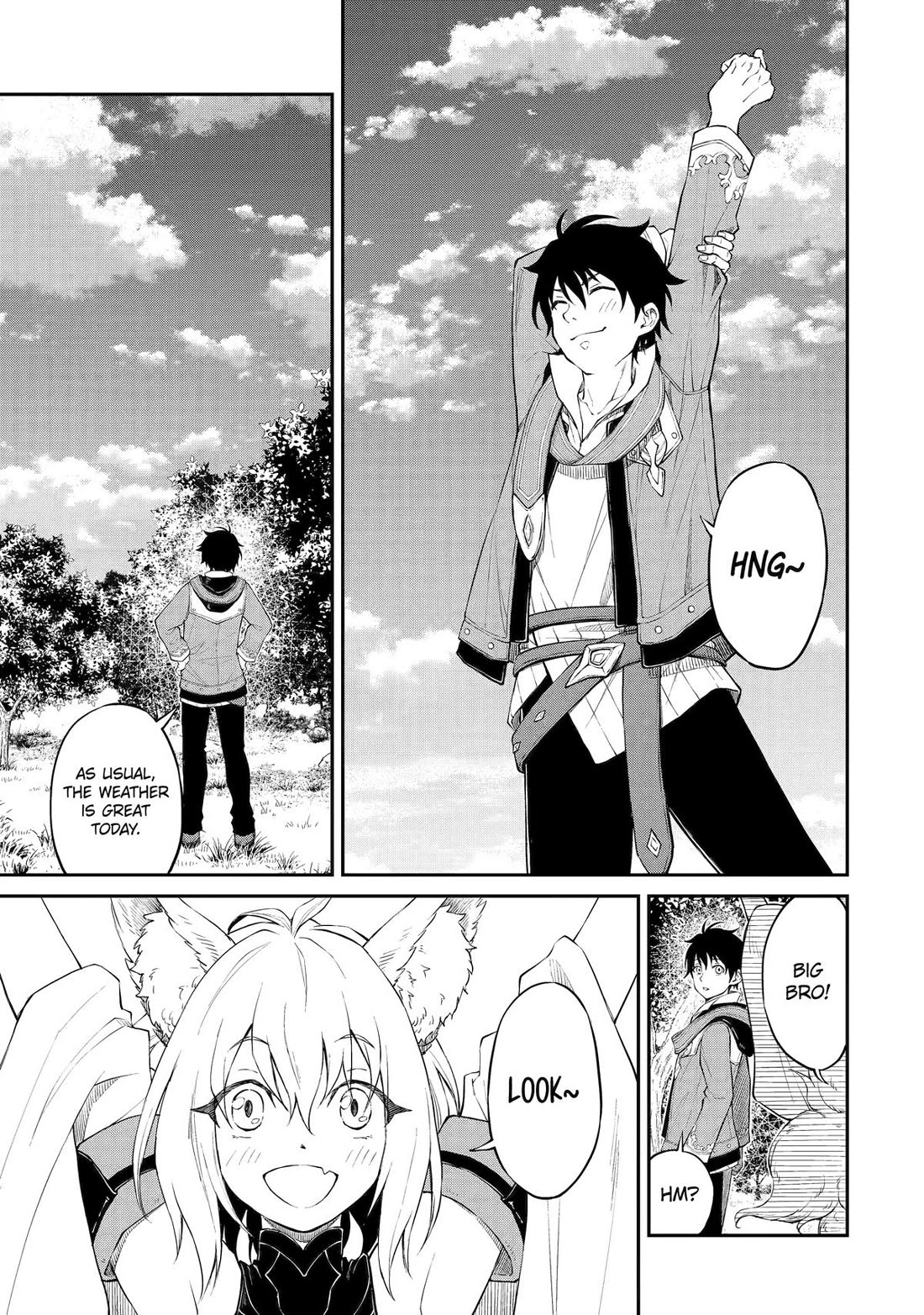 Living a Laid-Back Second Life on the Island of the Strongest Species chapter 1 page 1