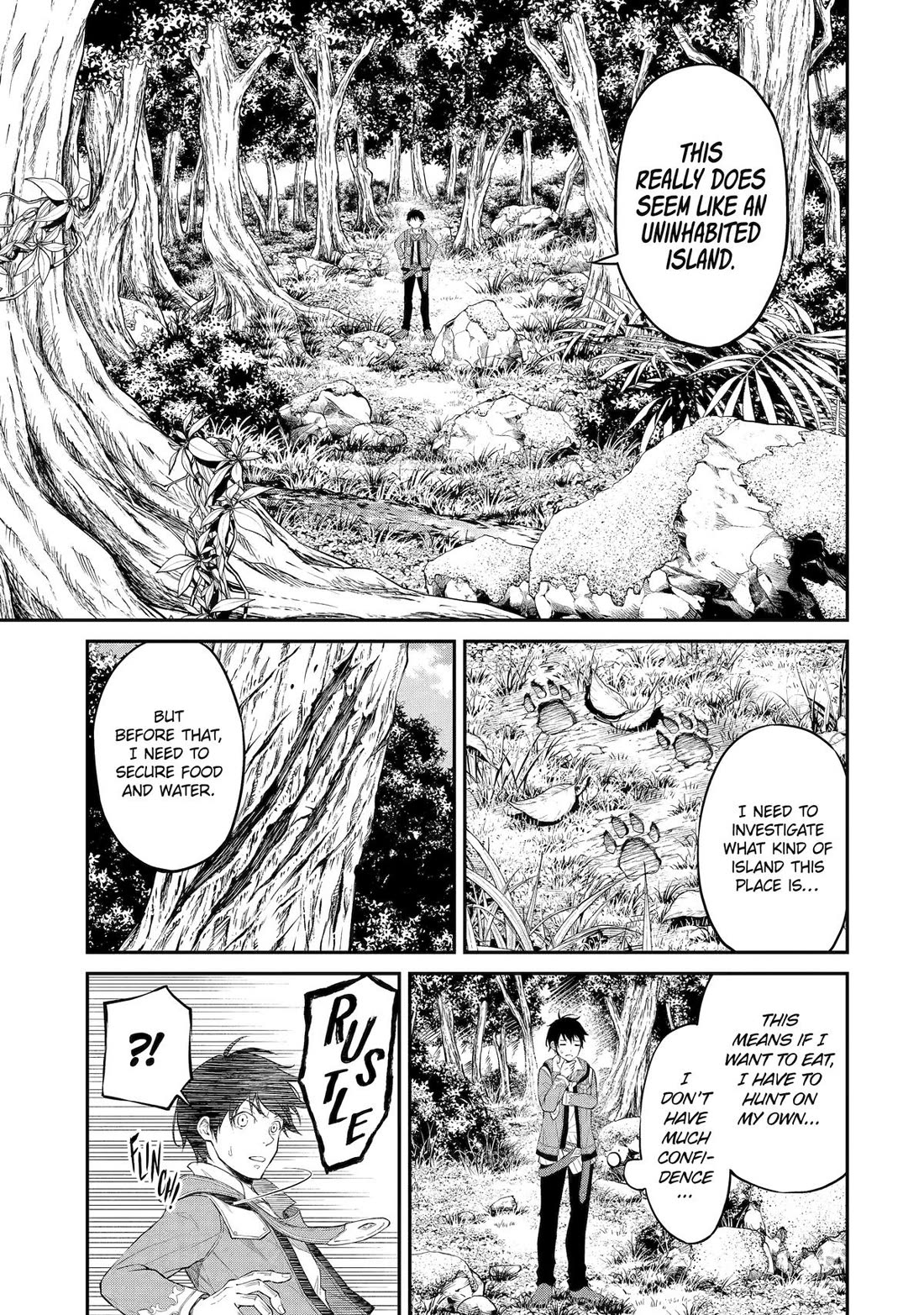 Living a Laid-Back Second Life on the Island of the Strongest Species chapter 1 page 12