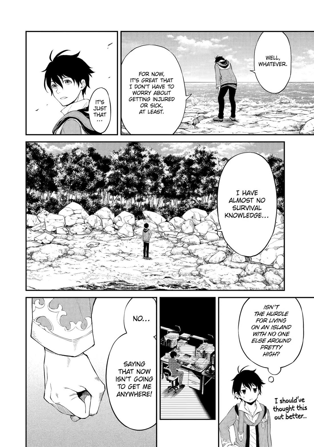 Living a Laid-Back Second Life on the Island of the Strongest Species chapter 1 page 9