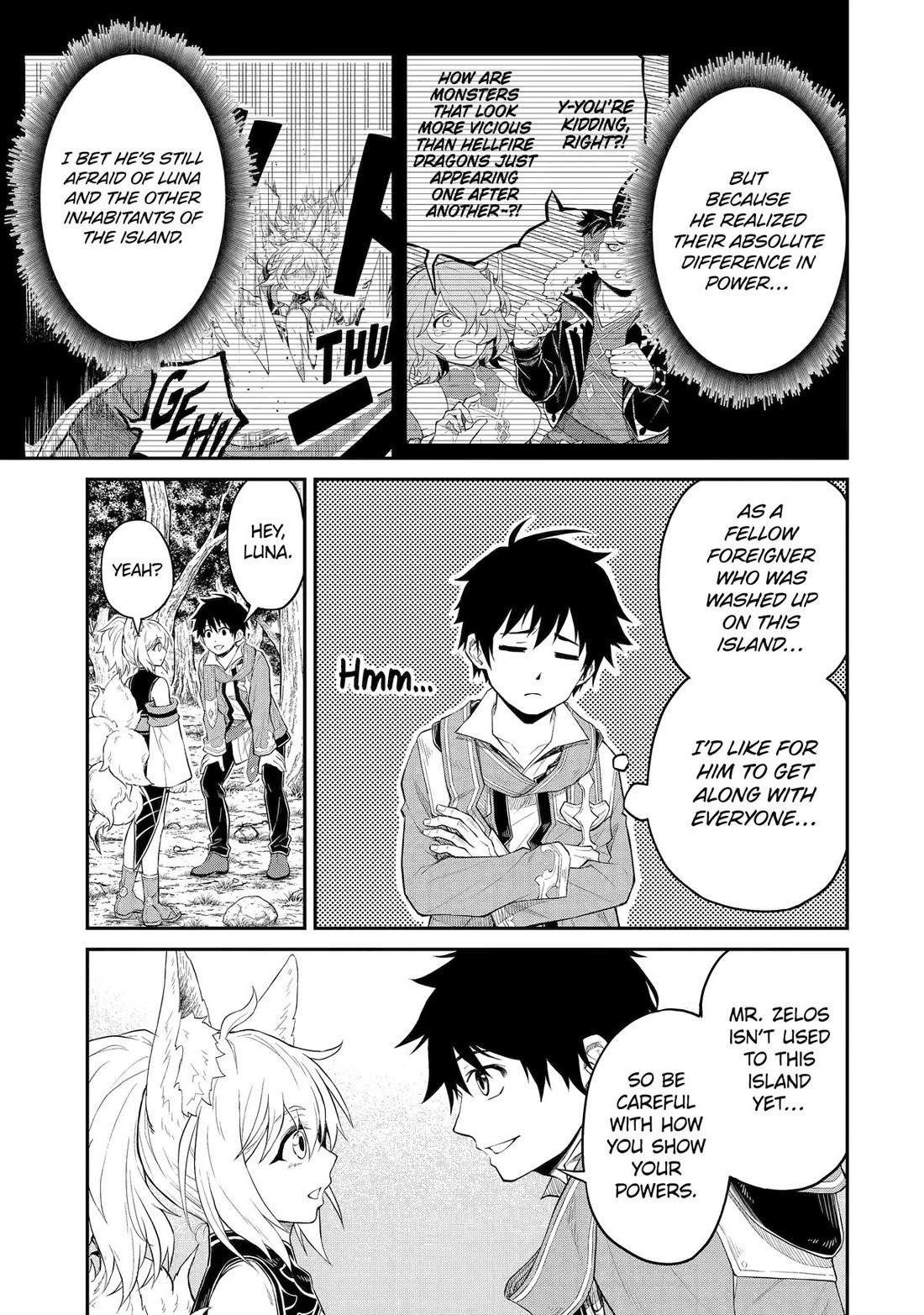 Living a Laid-Back Second Life on the Island of the Strongest Species chapter 18 page 13