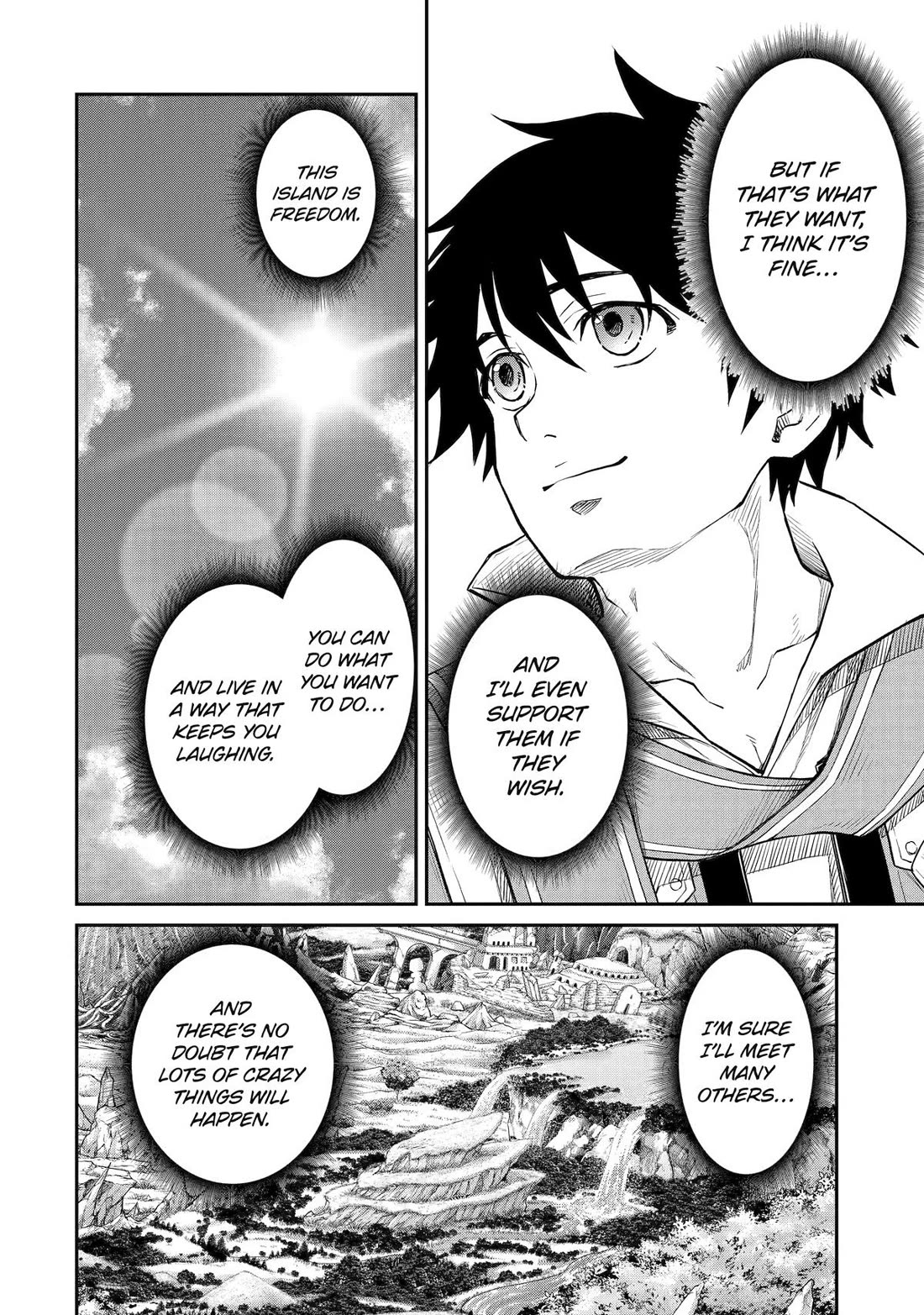 Living a Laid-Back Second Life on the Island of the Strongest Species chapter 18 page 34