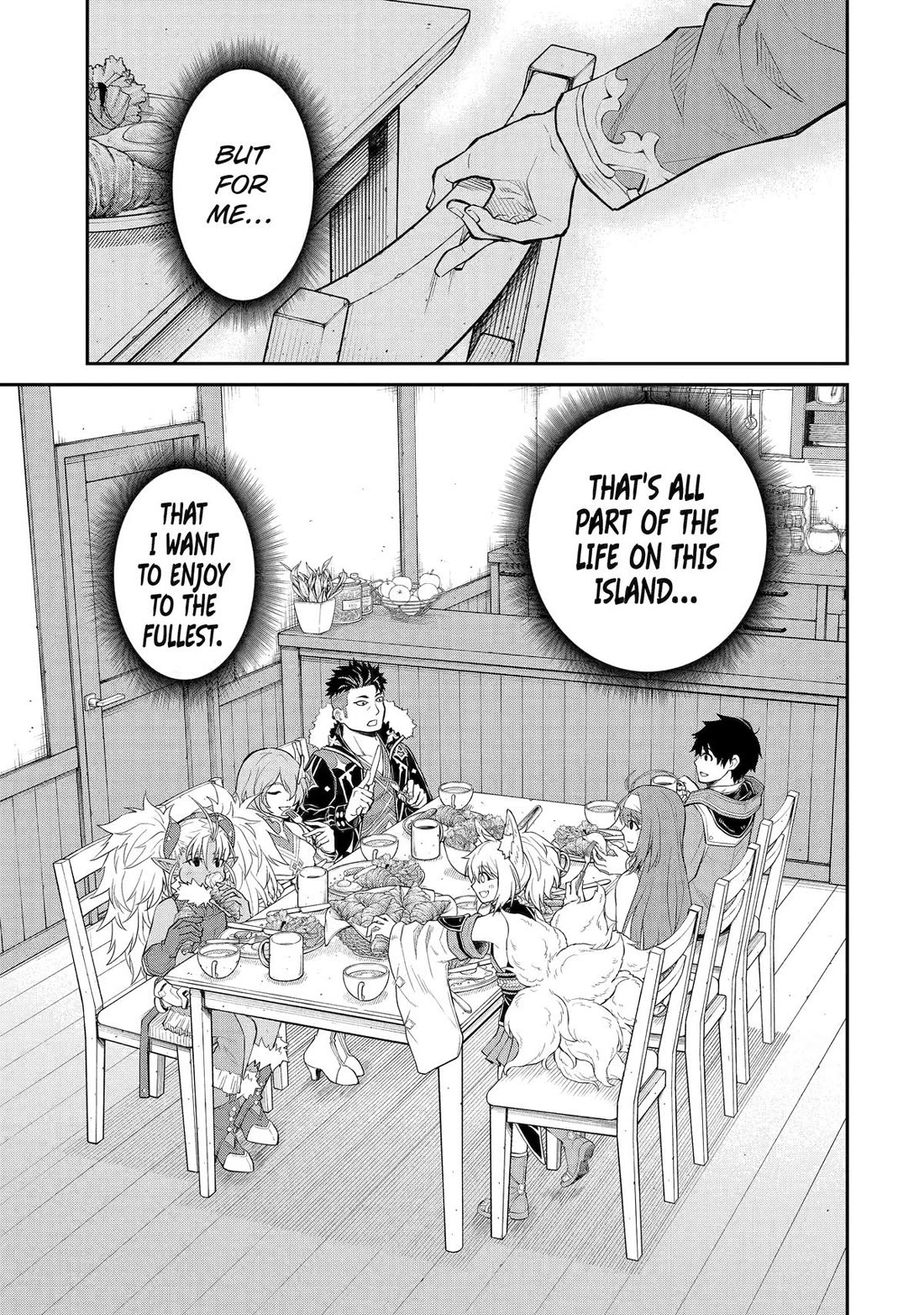 Living a Laid-Back Second Life on the Island of the Strongest Species chapter 18 page 35