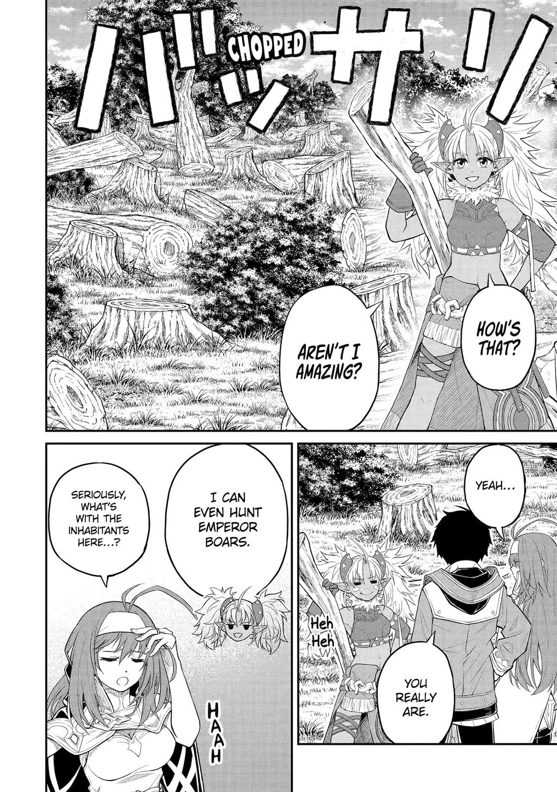 Living a Laid-Back Second Life on the Island of the Strongest Species chapter 23 page 12