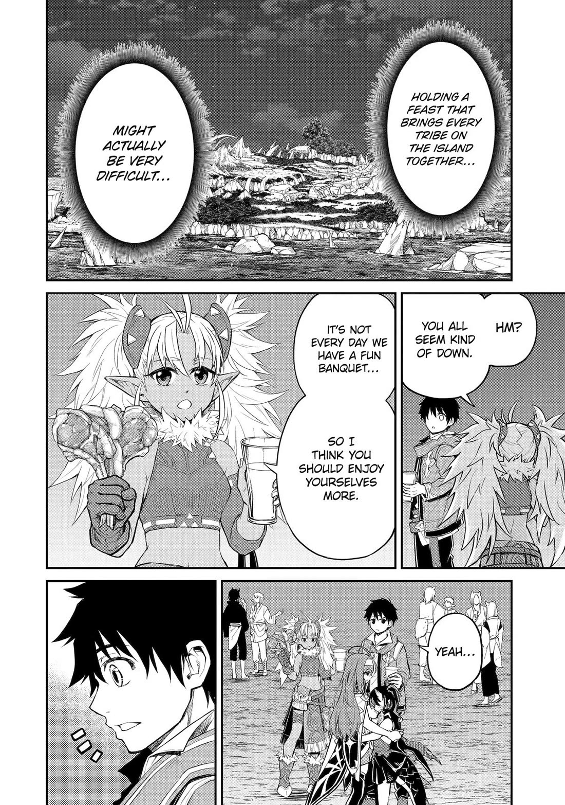 Living a Laid-Back Second Life on the Island of the Strongest Species chapter 24 page 23