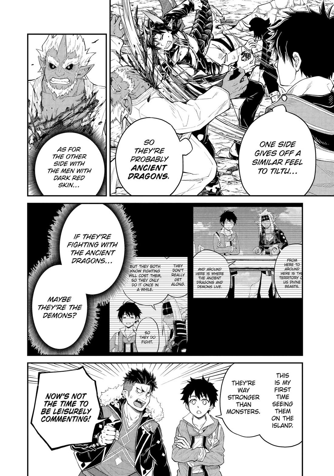 Living a Laid-Back Second Life on the Island of the Strongest Species chapter 25 page 6