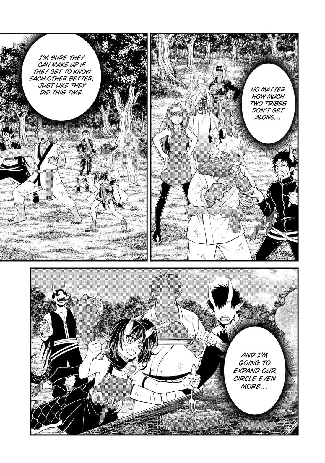 Living a Laid-Back Second Life on the Island of the Strongest Species chapter 26 page 34