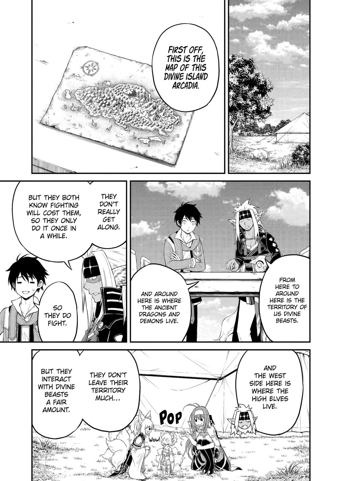 Living a Laid-Back Second Life on the Island of the Strongest Species chapter 3 page 19