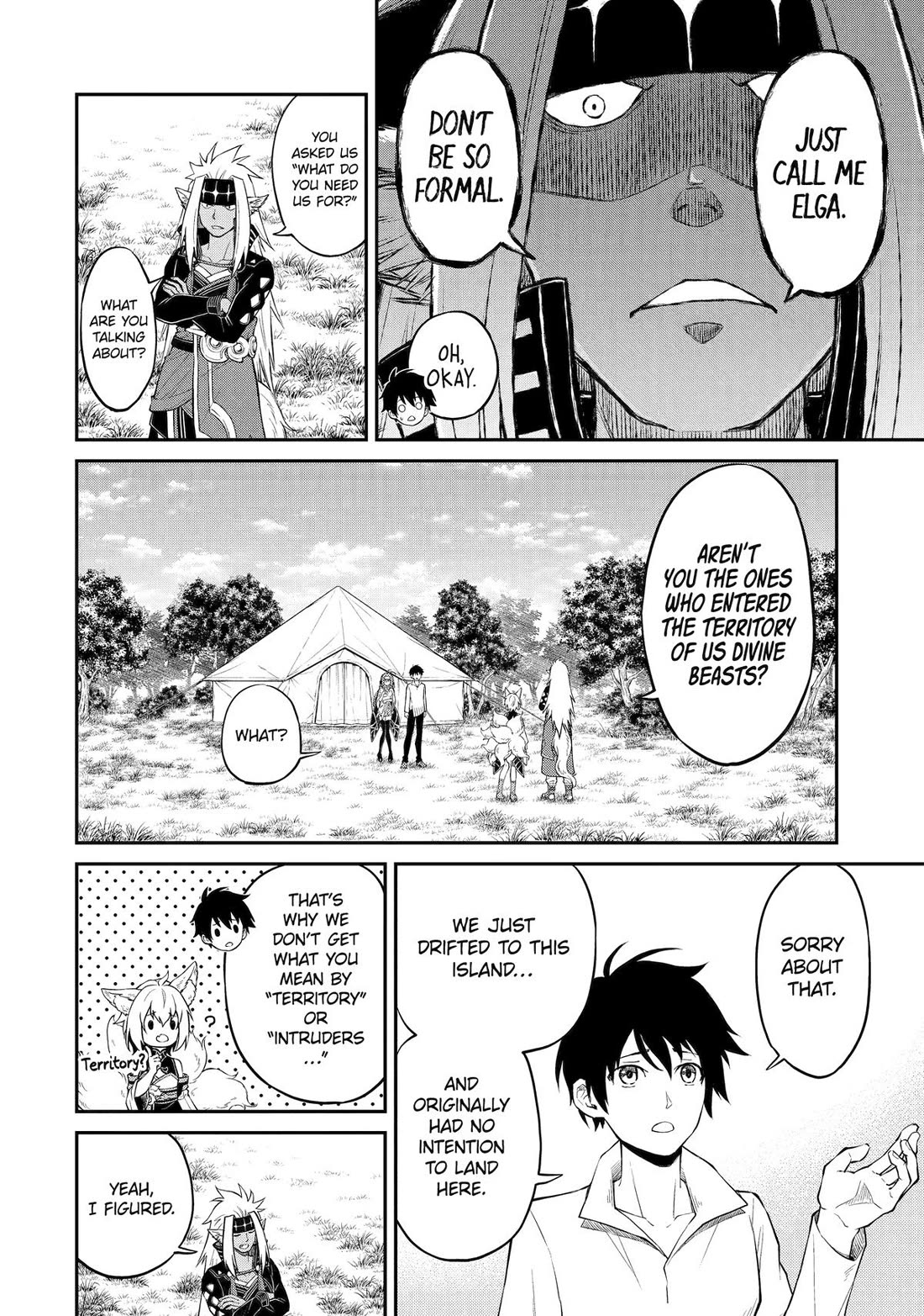 Living a Laid-Back Second Life on the Island of the Strongest Species chapter 3 page 6