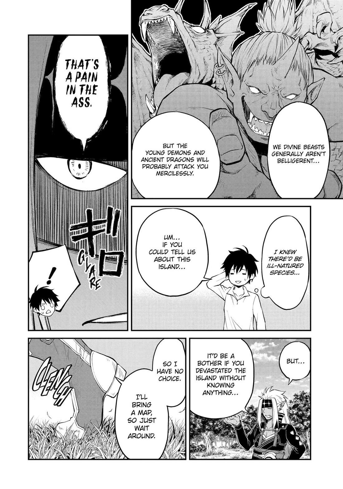 Living a Laid-Back Second Life on the Island of the Strongest Species chapter 3 page 8