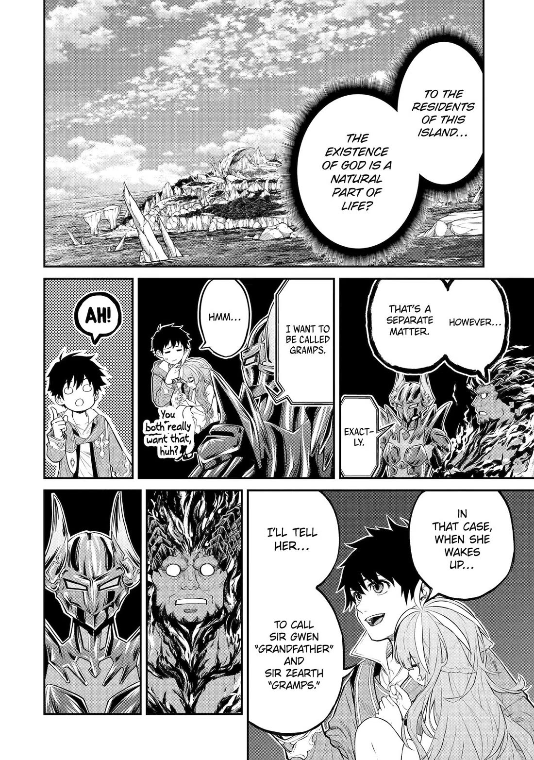 Living a Laid-Back Second Life on the Island of the Strongest Species chapter 32 page 8