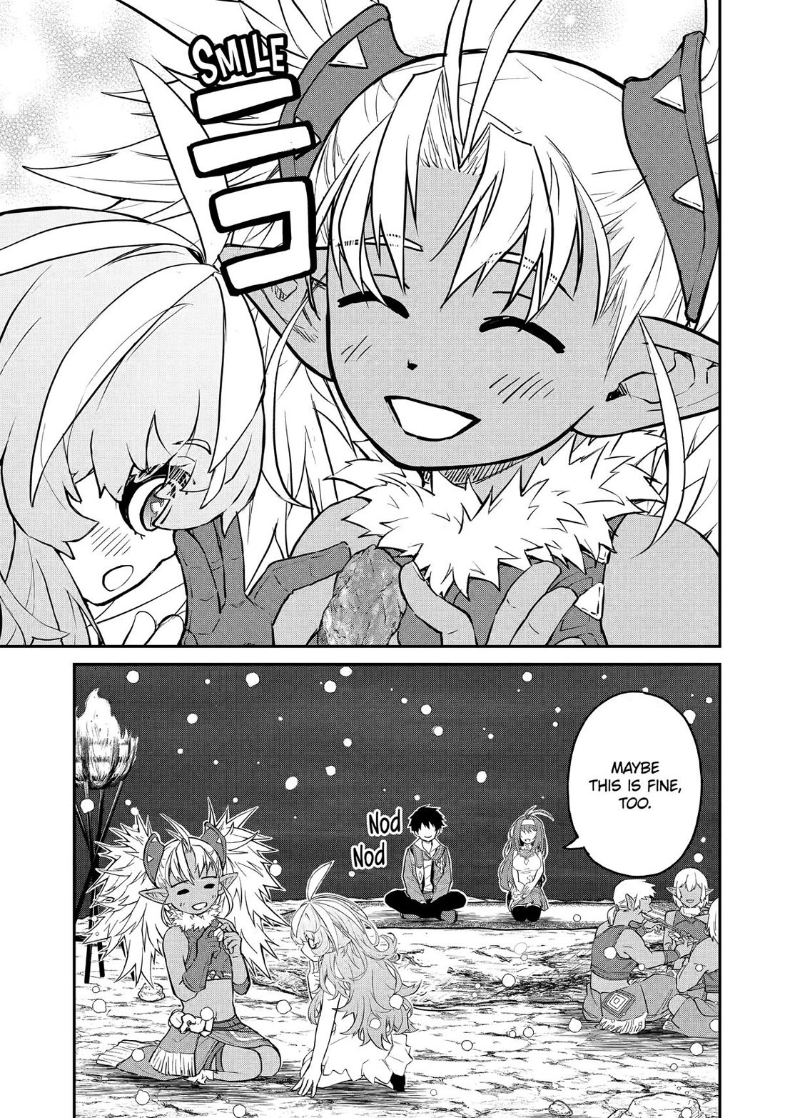 Living a Laid-Back Second Life on the Island of the Strongest Species chapter 34 page 37