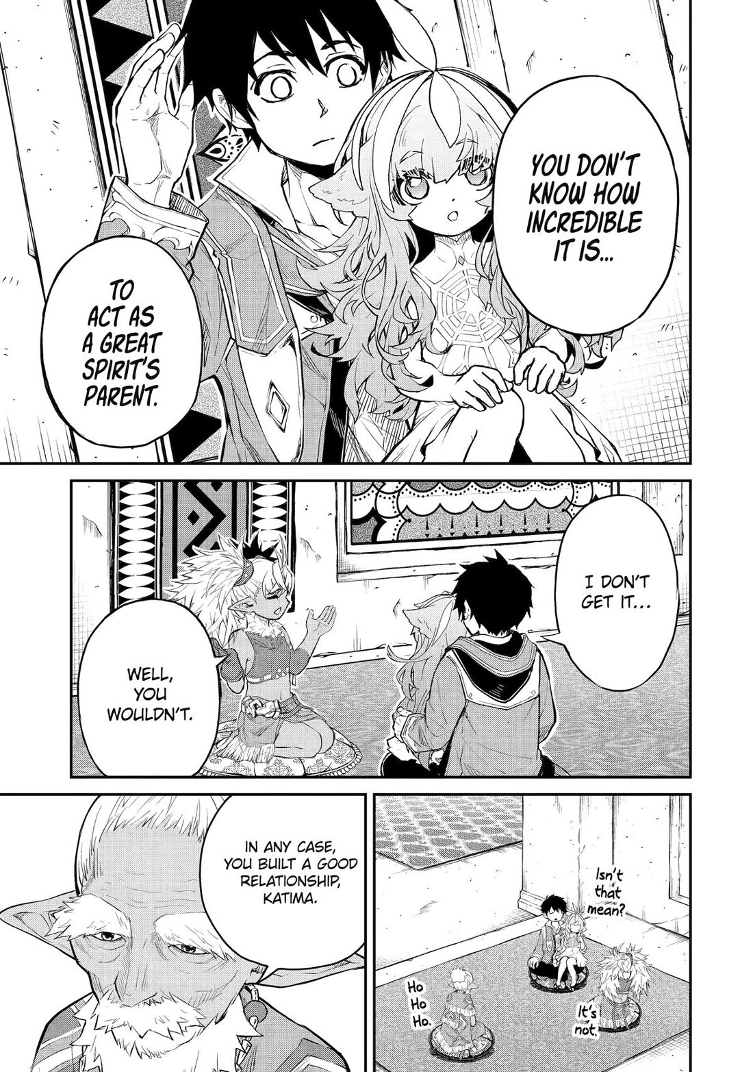 Living a Laid-Back Second Life on the Island of the Strongest Species chapter 35 page 3