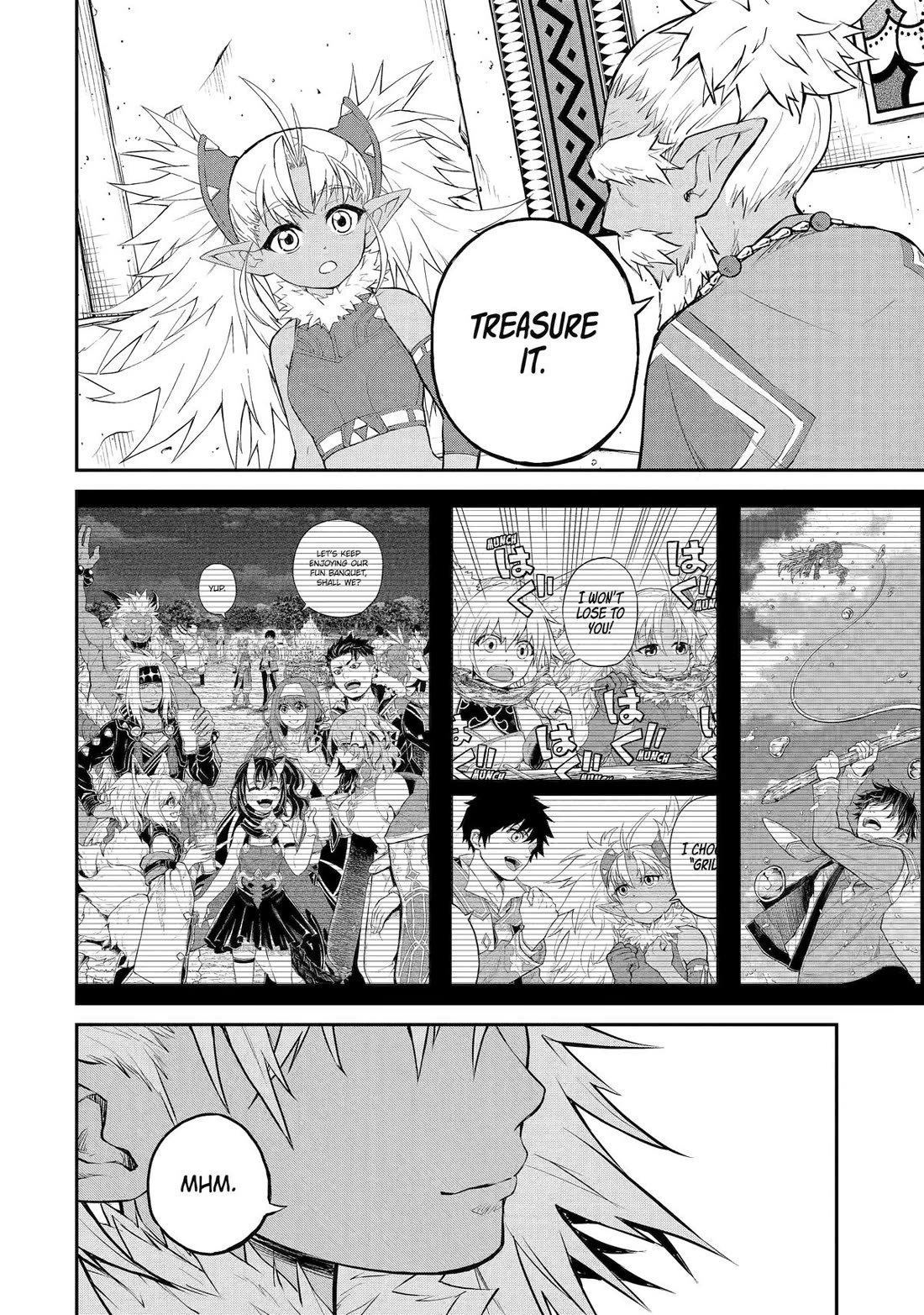 Living a Laid-Back Second Life on the Island of the Strongest Species chapter 35 page 4