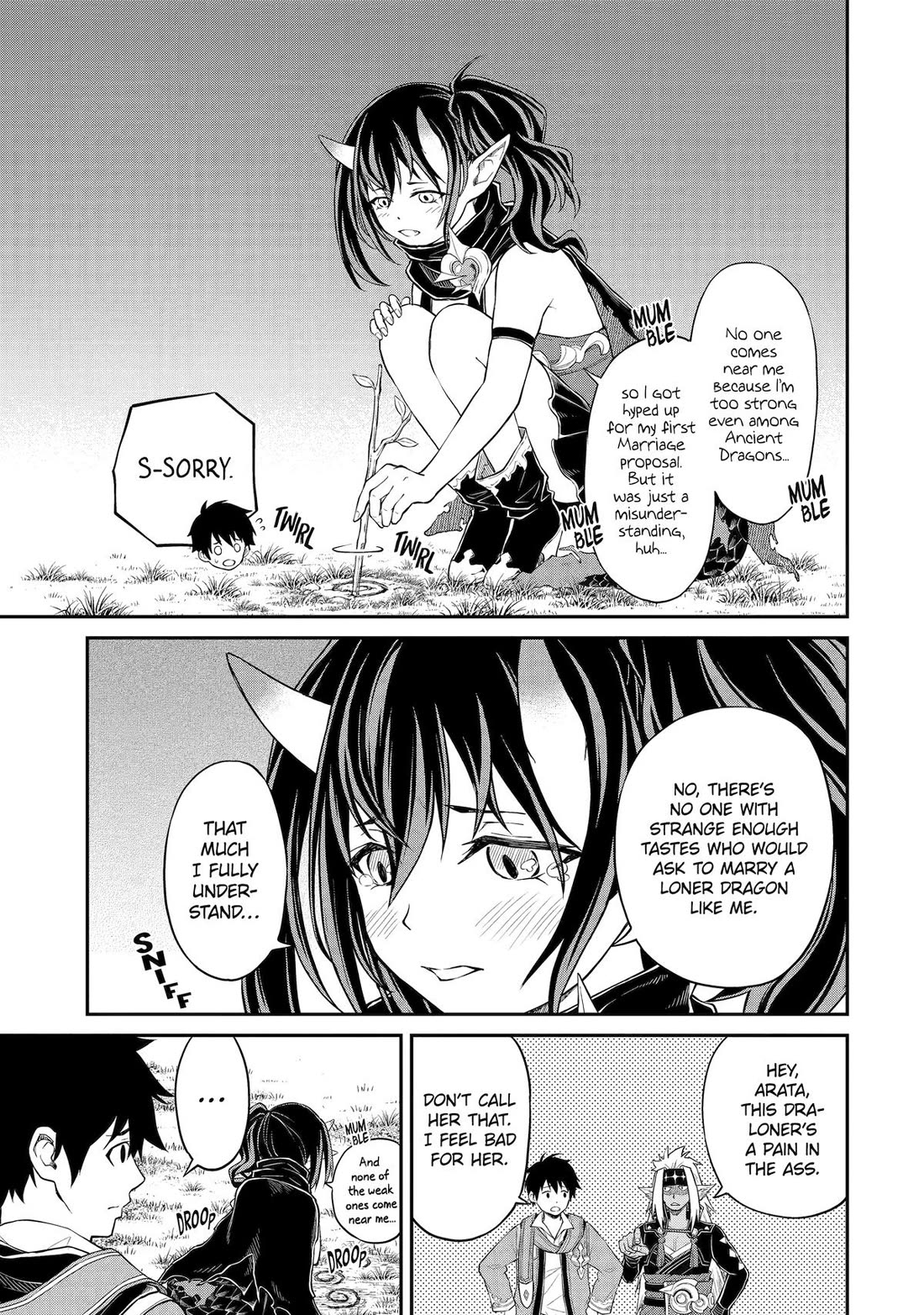 Living a Laid-Back Second Life on the Island of the Strongest Species chapter 4 page 34