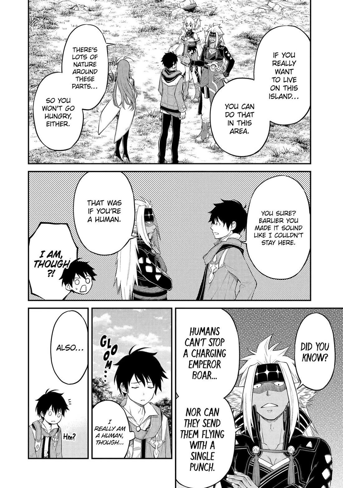 Living a Laid-Back Second Life on the Island of the Strongest Species chapter 4 page 4