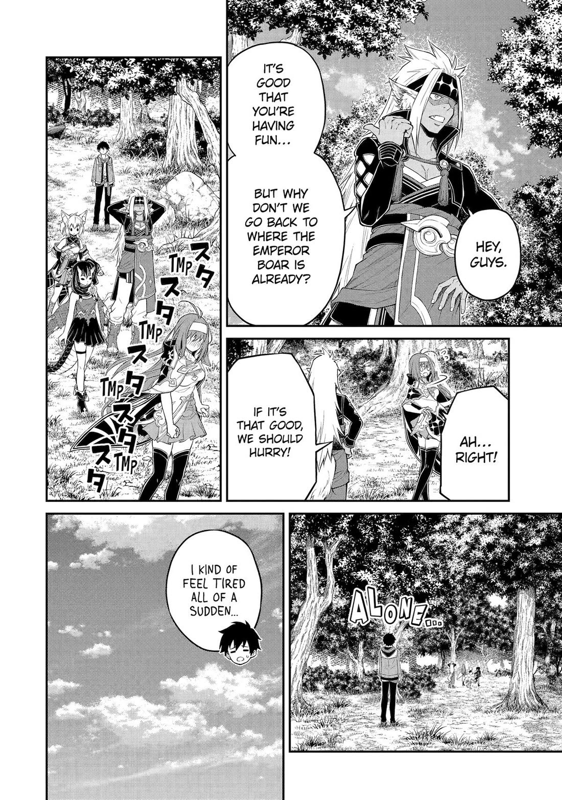 Living a Laid-Back Second Life on the Island of the Strongest Species chapter 5 page 8