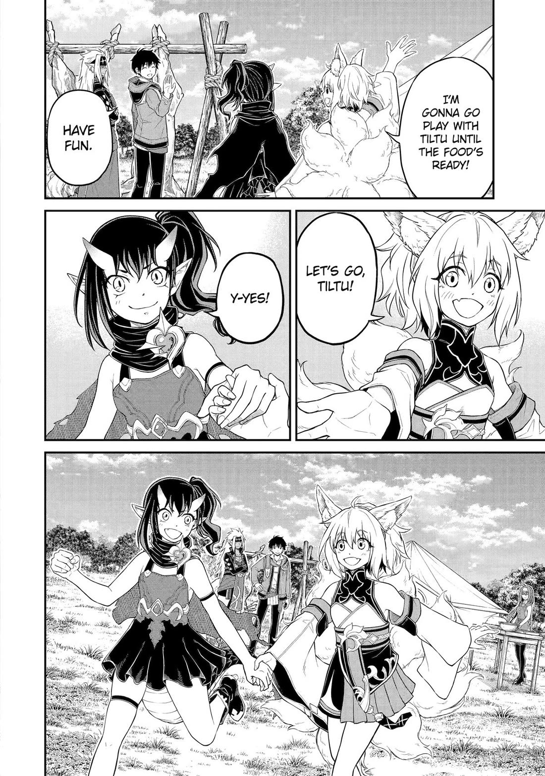 Living a Laid-Back Second Life on the Island of the Strongest Species chapter 6 page 36