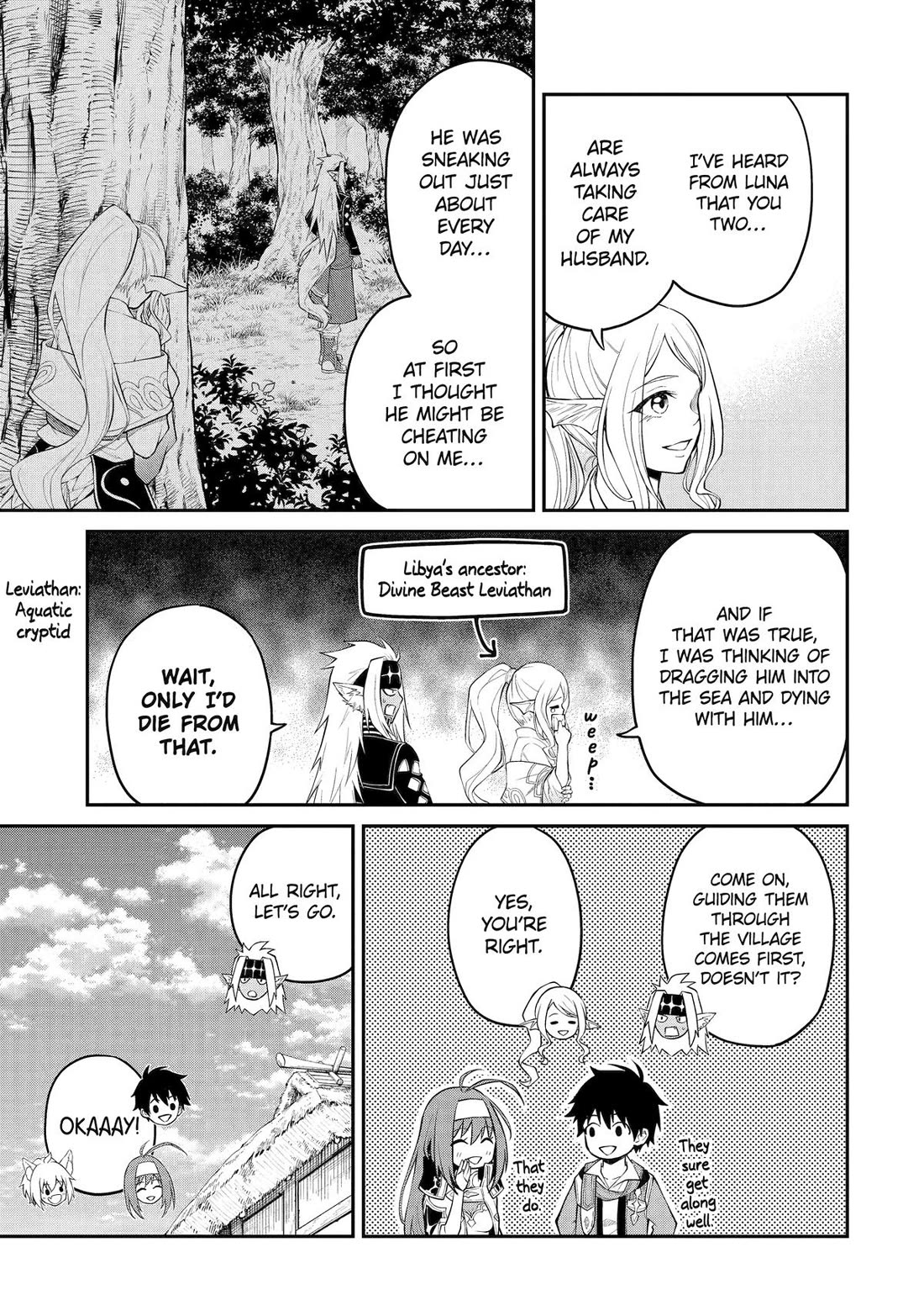 Living a Laid-Back Second Life on the Island of the Strongest Species chapter 8 page 5