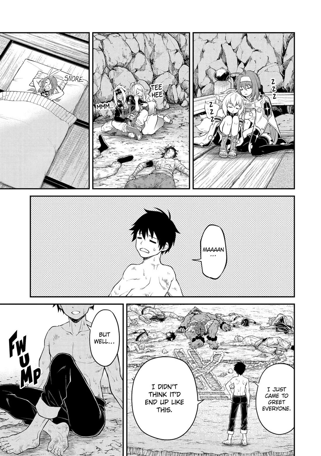 Living a Laid-Back Second Life on the Island of the Strongest Species chapter 9 page 34