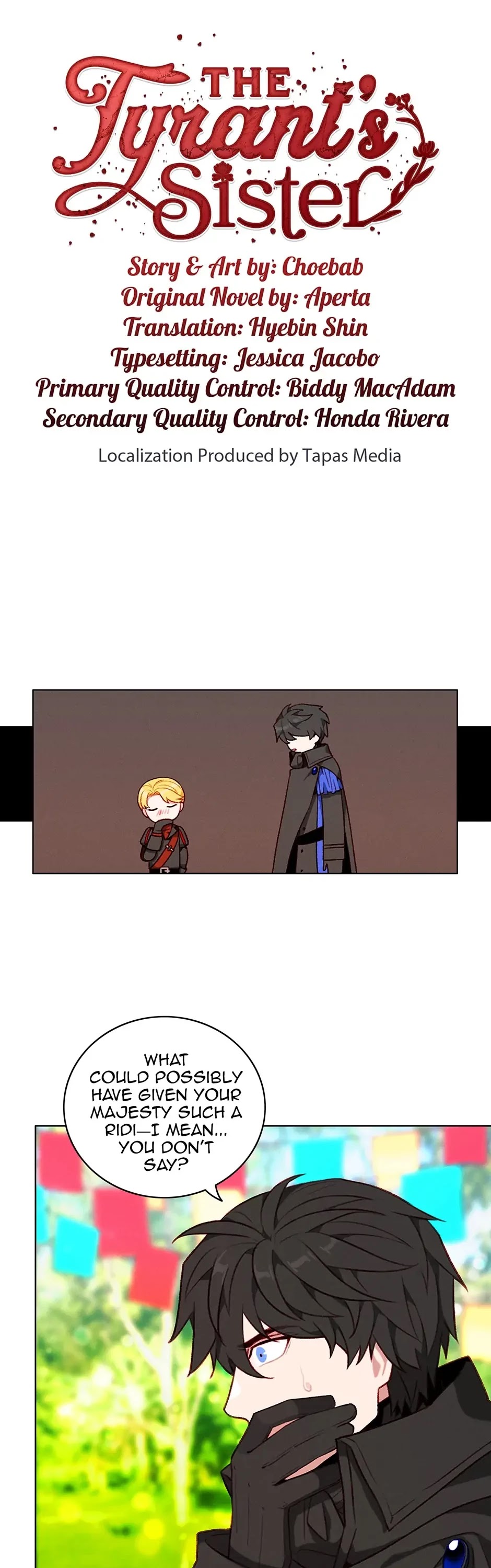 Living as the Tyrant's Older Sister chapter 118 page 1