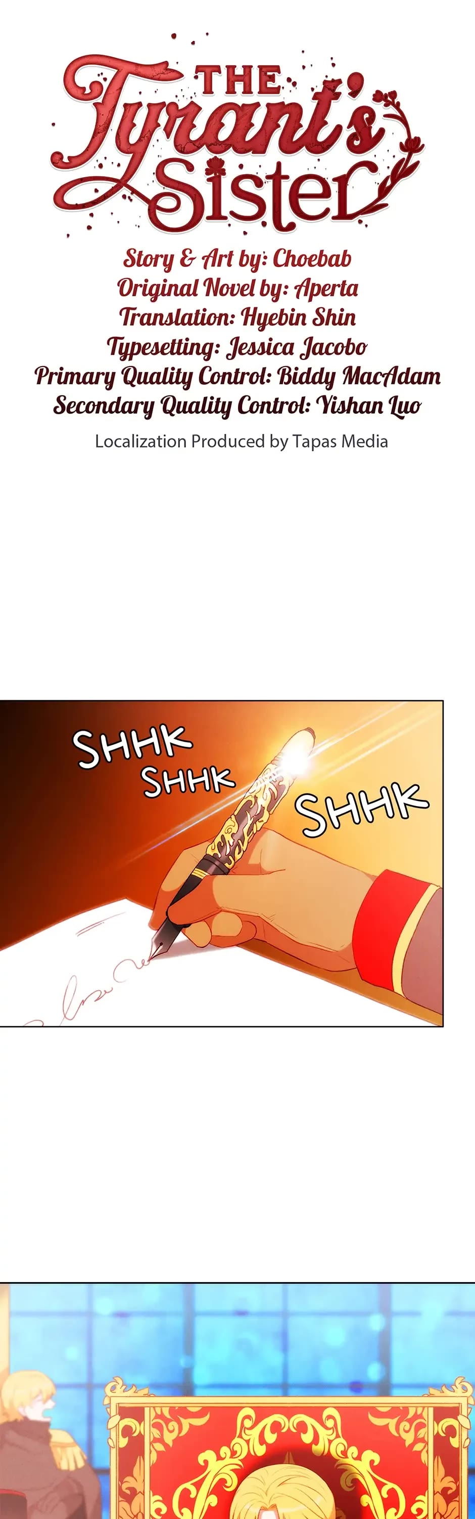 Living as the Tyrant's Older Sister chapter 135 page 1