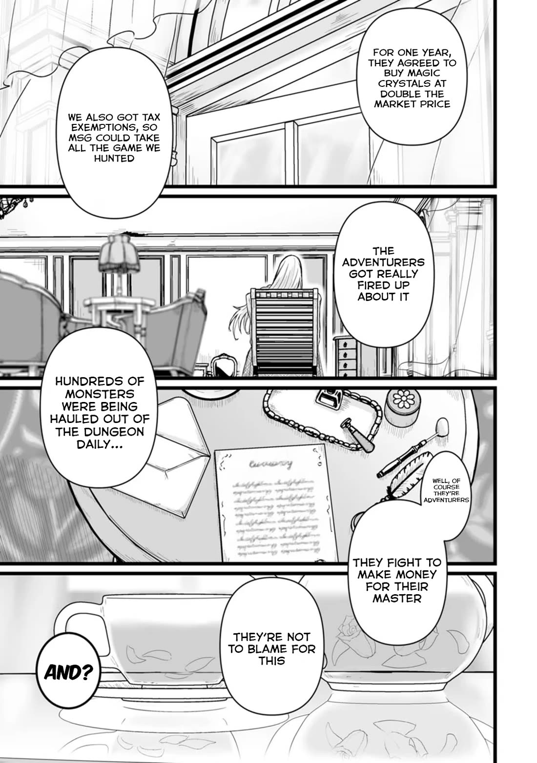 Living in Another World by Taking Commissions ~A Relaxing and Comfy Life of The Restoration Magician's Staffing Agency~ chapter 25 page 3