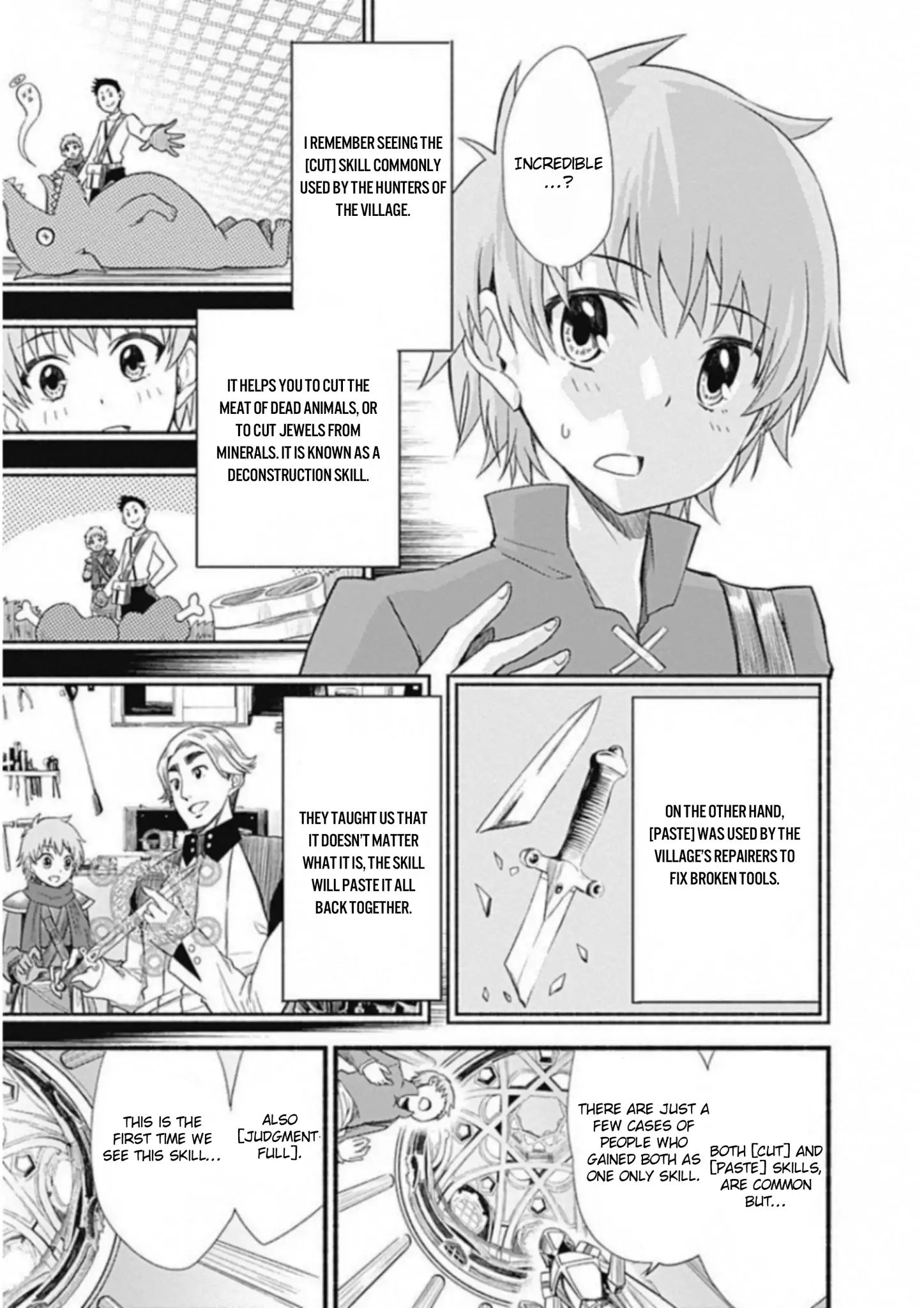 Living in This World With Cut & Paste chapter 1 page 14