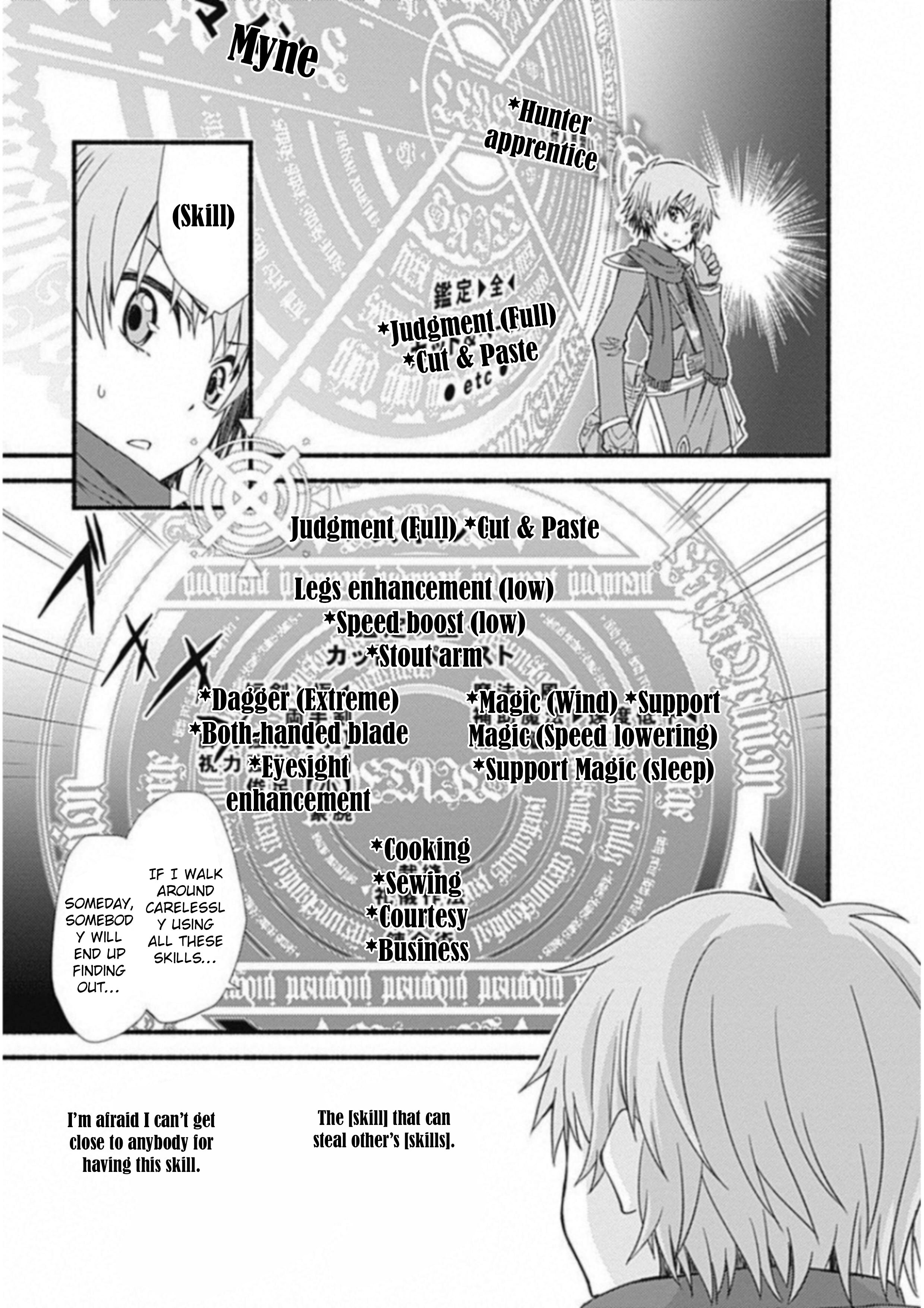 Living in This World With Cut & Paste chapter 2.5 page 11