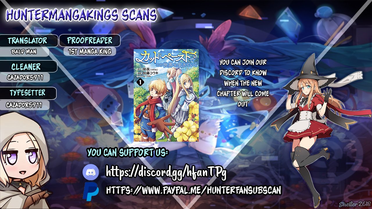 Living in This World With Cut & Paste chapter 3.1 page 1