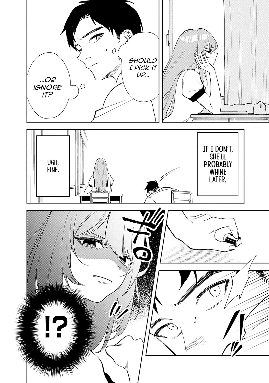 Living Together with the Queen from My High School Days Who was Arrogant, Surprisingly isn't That Uncomfortable chapter 1 page 14