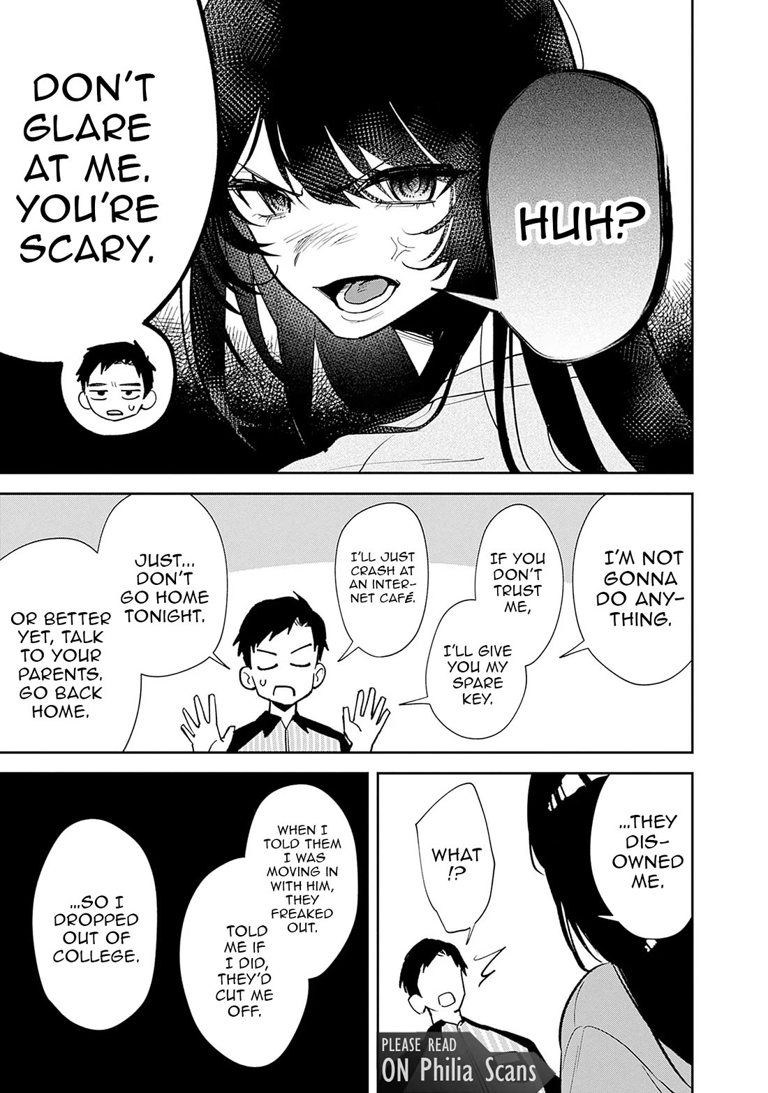 Living Together with the Queen from My High School Days Who was Arrogant, Surprisingly isn't That Uncomfortable chapter 1 page 23