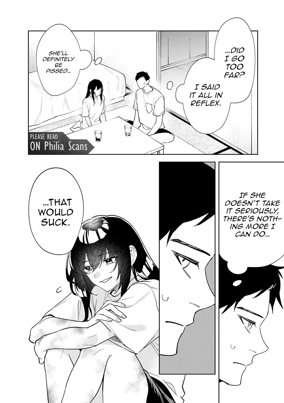 Living Together with the Queen from My High School Days Who was Arrogant, Surprisingly isn't That Uncomfortable chapter 1 page 38