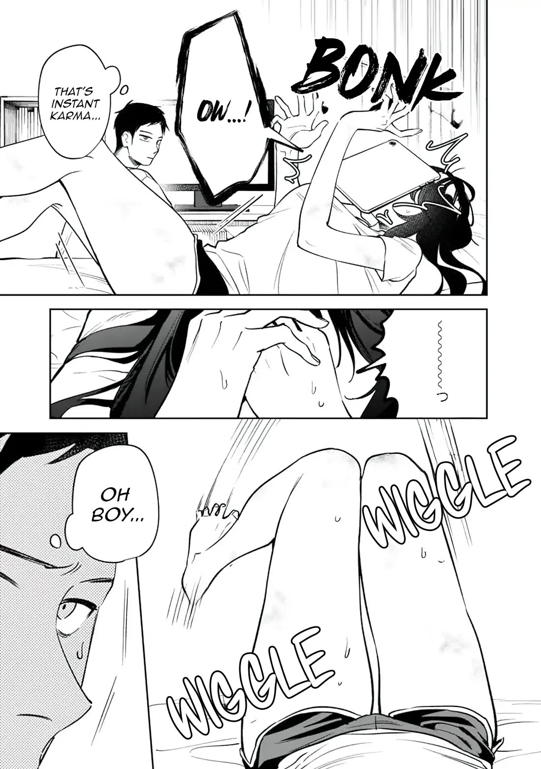 Living Together with the Queen from My High School Days Who was Arrogant, Surprisingly isn't That Uncomfortable chapter 17 page 11