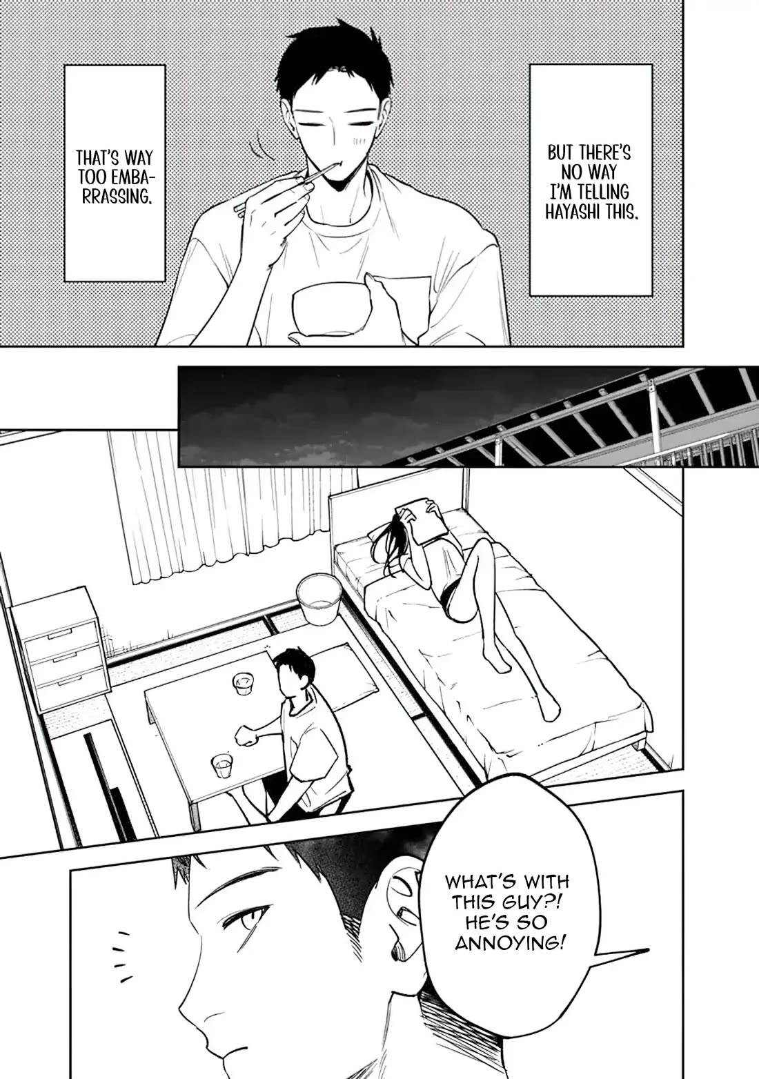 Living Together with the Queen from My High School Days Who was Arrogant, Surprisingly isn't That Uncomfortable chapter 17 page 9