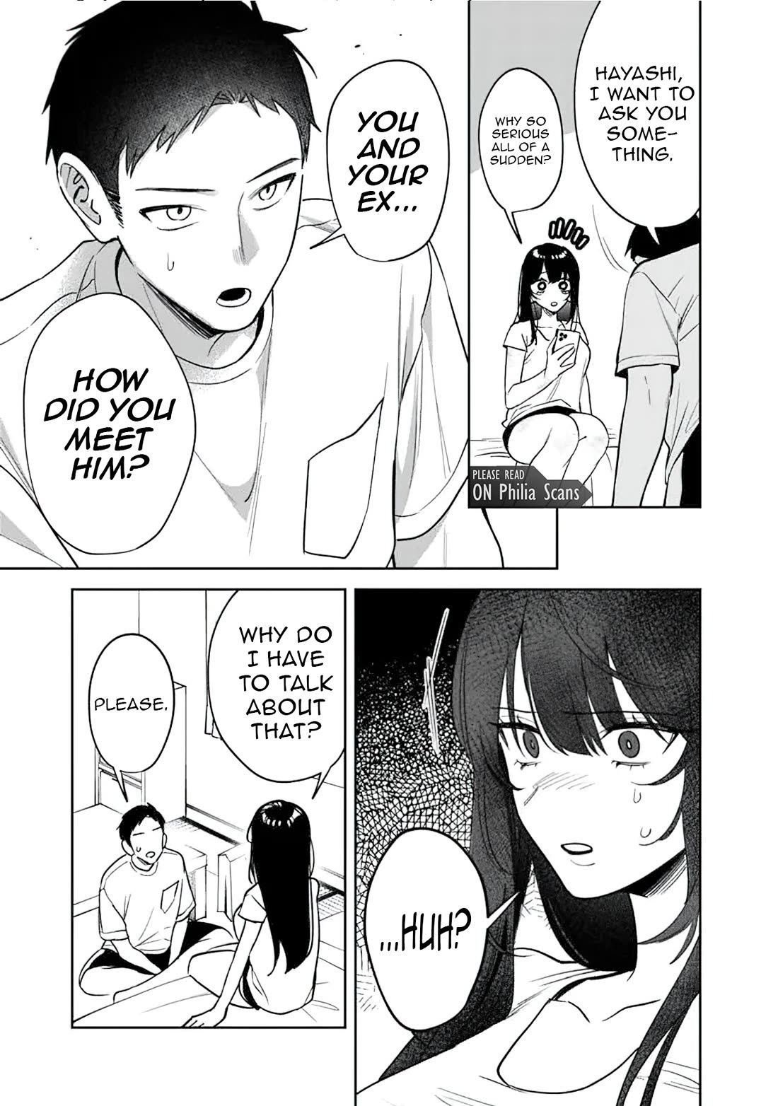 Living Together with the Queen from My High School Days Who was Arrogant, Surprisingly isn't That Uncomfortable chapter 18 page 11