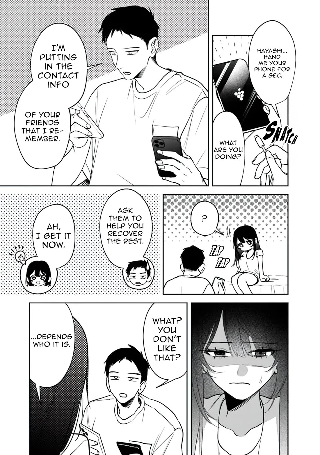 Living Together with the Queen from My High School Days Who was Arrogant, Surprisingly isn't That Uncomfortable chapter 18 page 13